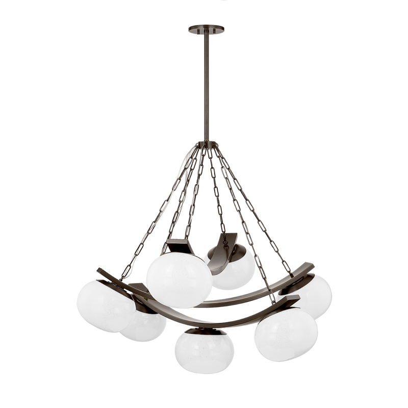 media image for Duxbury 7 Light Chandelier By Hudson Valley Lighting 2107 Agb 2 229