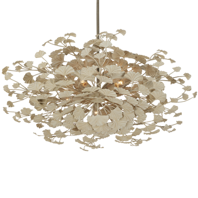 product image of Maidenhair Cream Semi Flush Mount By Currey Company Cc 9000 1108 1 597