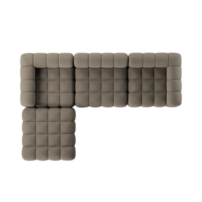 product image for Roma Outdoor 3 Piece Sectional w/ Ottoman 46