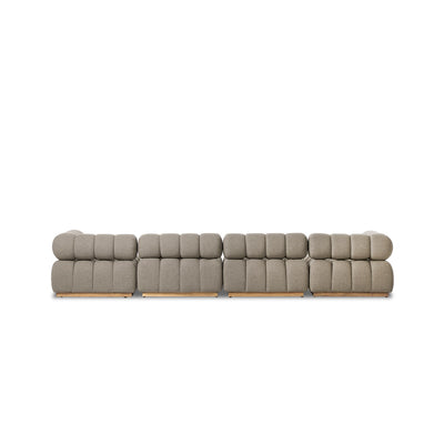 product image for Roma Outdoor 4 Piece Sectional w/ Ottoman 26