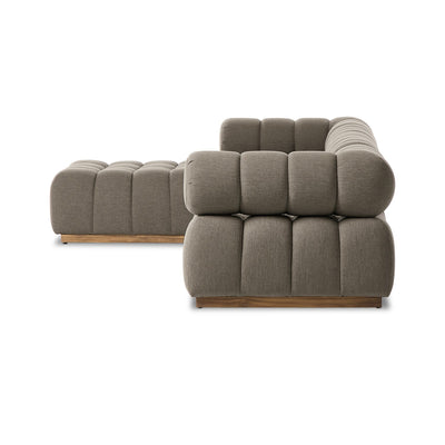 product image for Roma Outdoor 4 Piece Sectional w/ Ottoman 62
