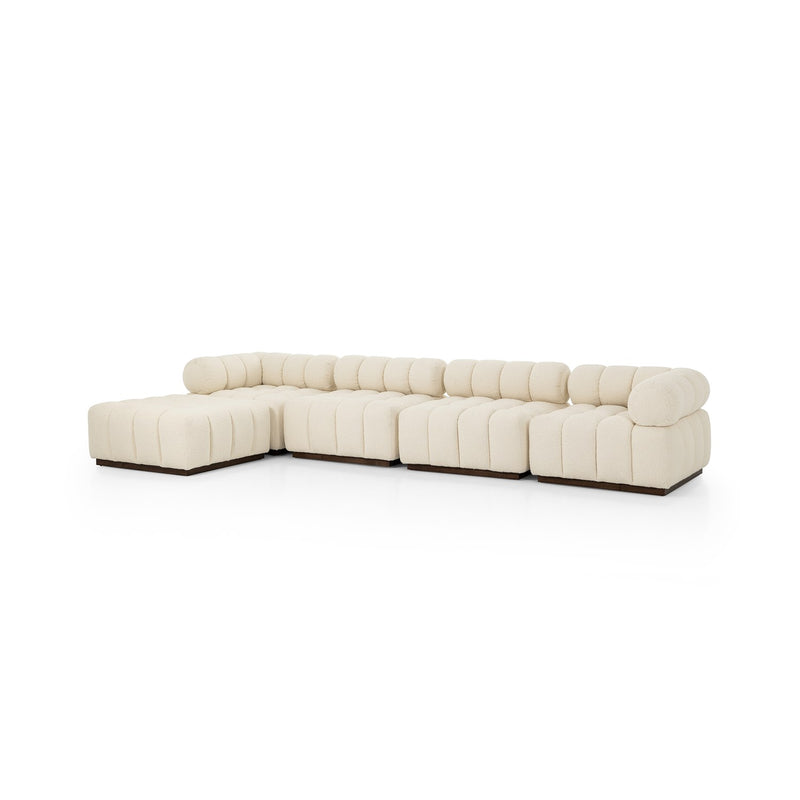 media image for Roma Outdoor 4 Piece Sectional w/ Ottoman 233