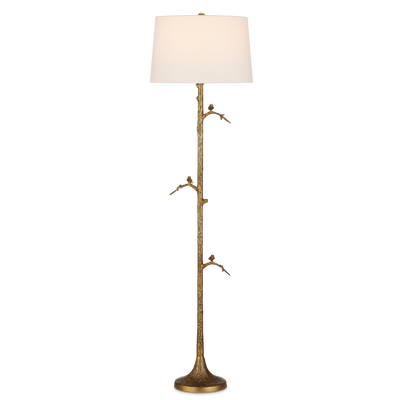 product image for Piaf Brass Floor Lamp By Currey Company Cc 8000 0150 1 6