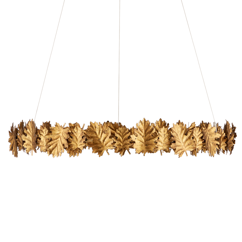 media image for English Oak Chandelier By Currey Company Cc 9000 1145 2 249