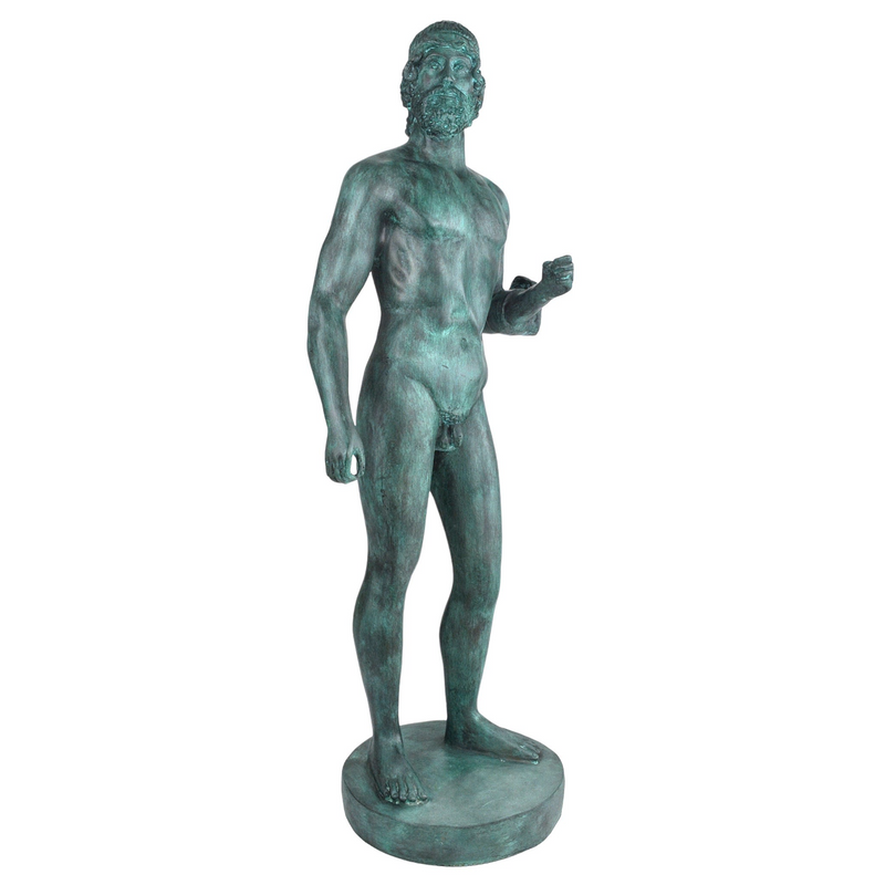 media image for Standing Greek Warrior Bronze By Currey Company Cc 1200 0717 2 26