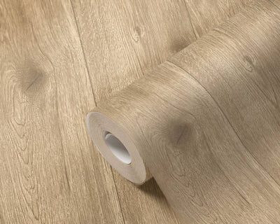 product image for Wood Deco Wallpaper in Beige 14