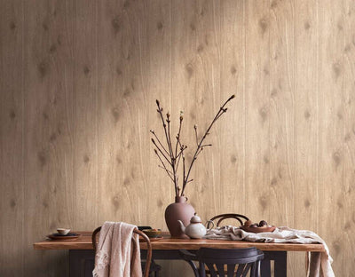 product image for Wood Deco Wallpaper in Beige 66