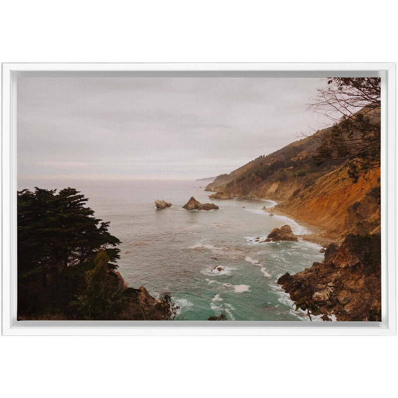media image for Big Sur 2 Framed Canvas 25