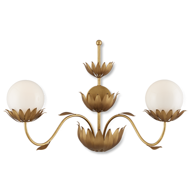 product image for Mirasole Gold Wall Sconce By Currey Company Cc 5000 0231 1 36