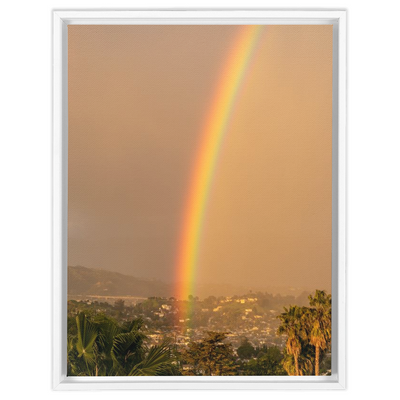 product image for Rainbow 2 Framed Stretched Canvas 21