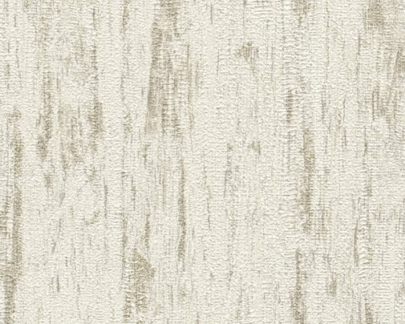 media image for Distressed Wallpaper in Metallic/White 227