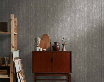 product image for Distressed Wallpaper in Brown/Black 28