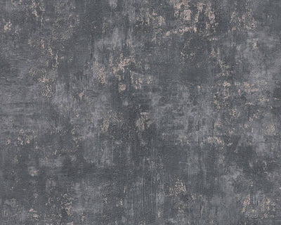 product image of Rust Distressed Wallpaper in Black/Bronze/Grey 567