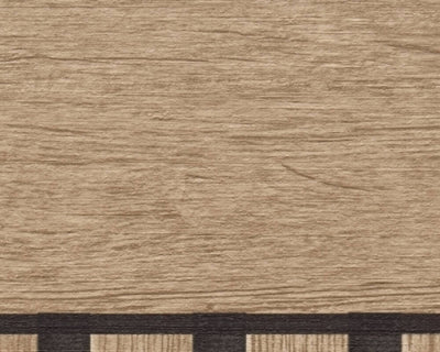 product image for Wood Stripe & Solid Wallpaper in Brown/Black 53