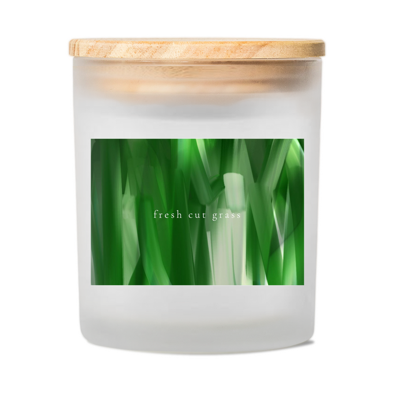 media image for Fresh Cut Grass Scented Candle 256
