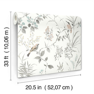 product image for Imperial Garden Neutral Botanical Wallpaper 10