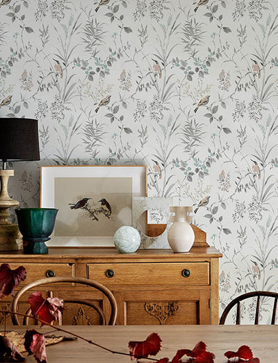 product image for Imperial Garden Neutral Botanical Wallpaper 60