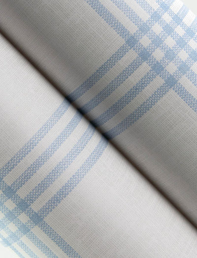 product image for Twain Light Blue Plaid Wallpaper 99