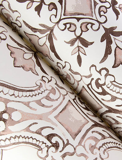 product image for Marjoram Blush Floral Tile Wallpaper 46