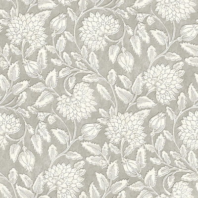 product image for Vadouvan Grey Jacobean Trail Wallpaper 51