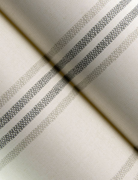 media image for Lovage Charcoal Linen Stripe Wallpaper 292
