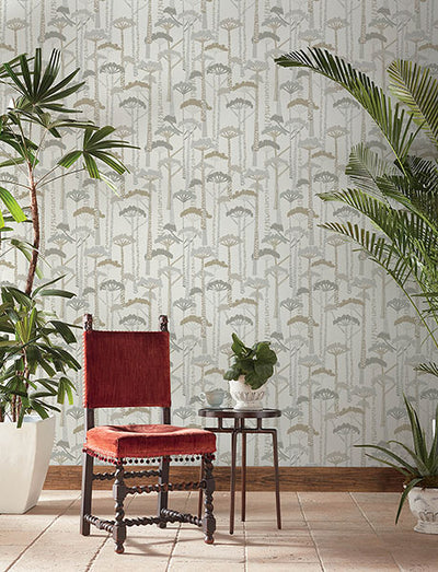 product image for Unify Metallic Forest Wallpaper 5