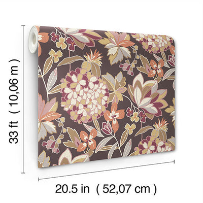 product image for Valdivian Honey Floral Wallpaper 67