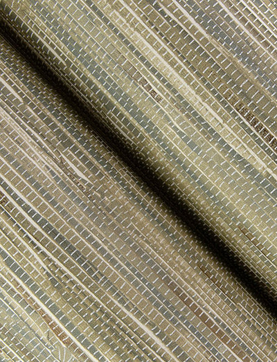 product image for Exhale Olive Woven Faux Grasscloth Wallpaper 27