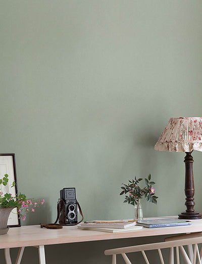 product image for Parget Vår Light Green Textured Wallpaper 94