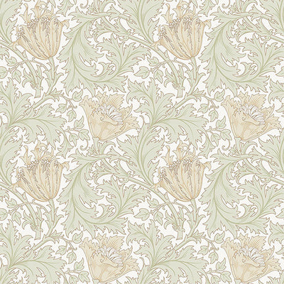 product image for Anemone Light Green Floral Trail Wallpaper 93