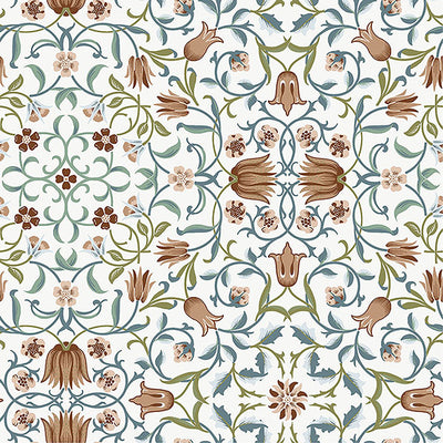 product image for No 1 Holland Park Red Floral Wallpaper 48