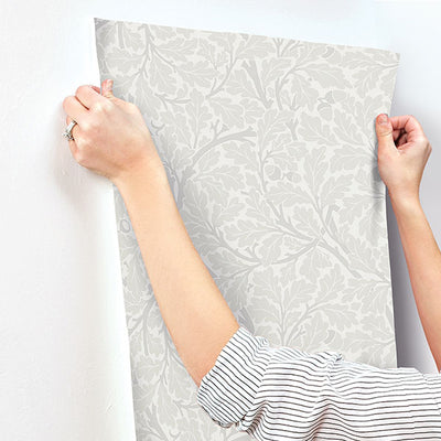 product image for Oak Tree Dove Leaf Wallpaper 87