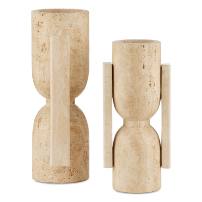 product image for Stone Vase Face To Face Set Of 2 By Currey Company Cc 1200 0815 2 6