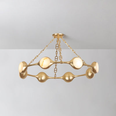 product image for Riviere 8 Light Chandelier By Corbett Lighting 465 40 Vgl 2 26