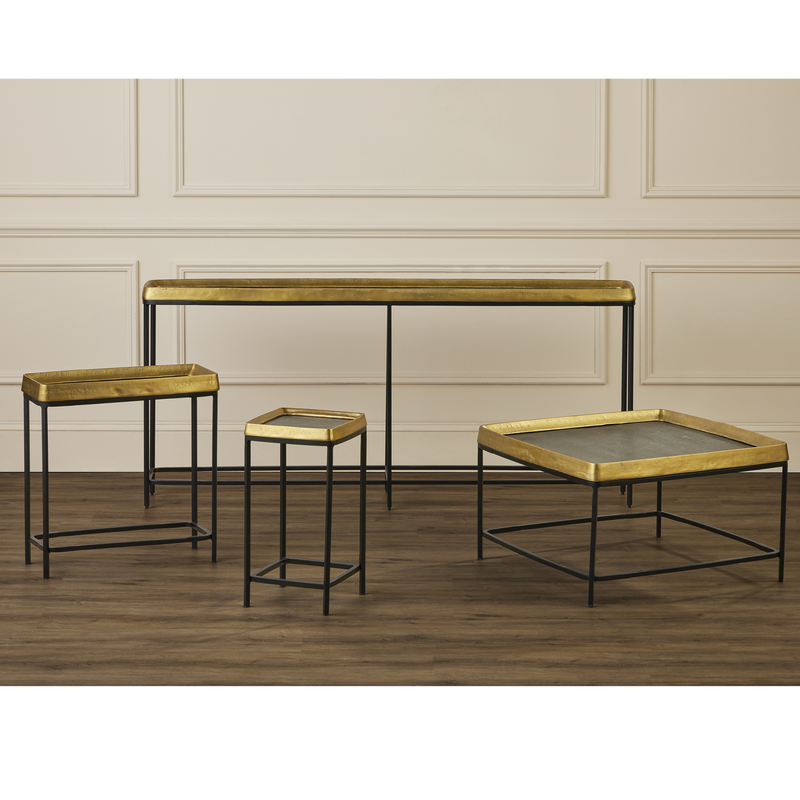 media image for Tanay Brass Cocktail Table By Currey Company Cc 4000 0151 5 292