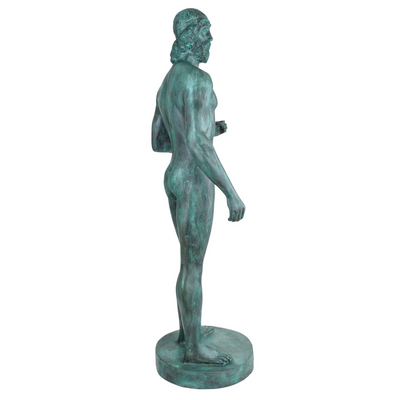 product image for Standing Greek Warrior Bronze By Currey Company Cc 1200 0717 3 34