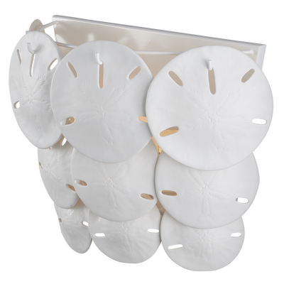 product image for Tulum White Wall Sconce By Currey Company Cc 5000 0234 2 95