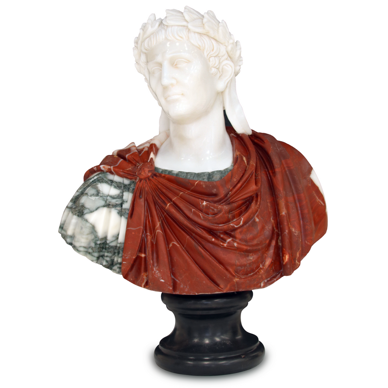 media image for Cristos Marble Bust Sculpture By Currey Company Cc 1200 0663 1 289