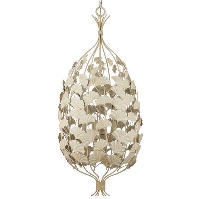 product image for Maidenhair Cream Chandelier By Currey Company Cc 9000 1118 2 66