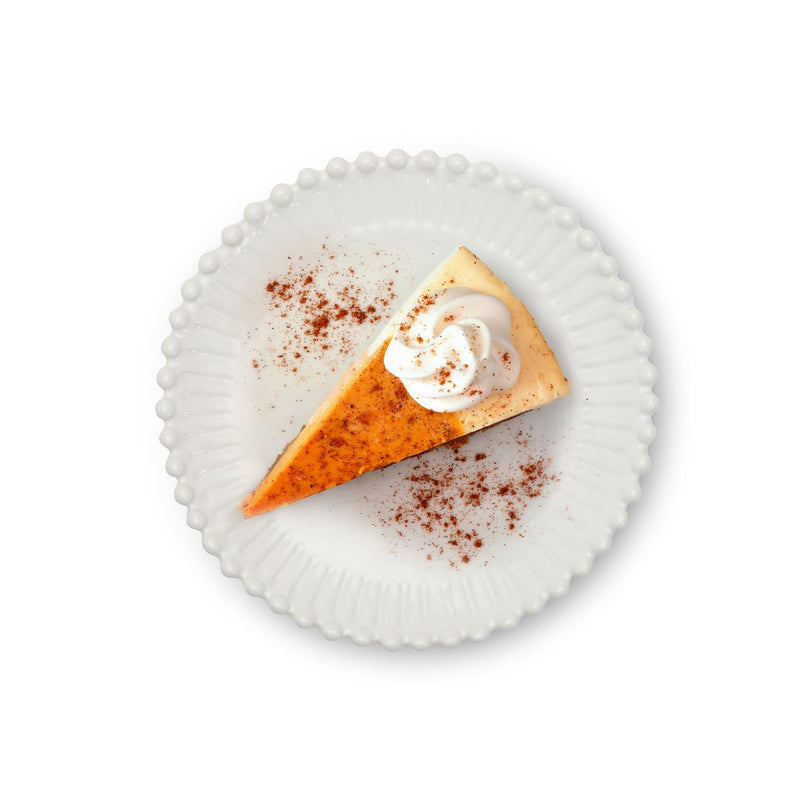 media image for Heirloom Embossed Pearl Edge Appetizer / Dessert Plates - Set of 4 296