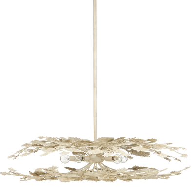 product image for Maidenhair Cream Semi Flush Mount By Currey Company Cc 9000 1108 2 2