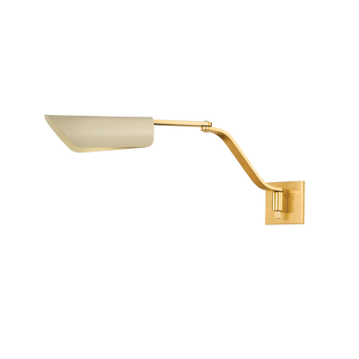 product image of Douglaston Wall Sconce By Hudson Valley Lighting 6810 Agb Ssd 1 581