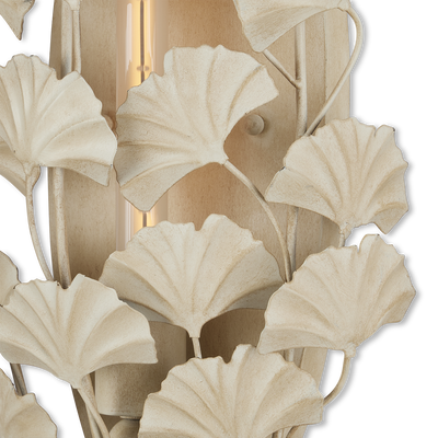 product image for Maidenhair Ivory Wall Sconce By Currey Company Cc 5000 0230 4 79