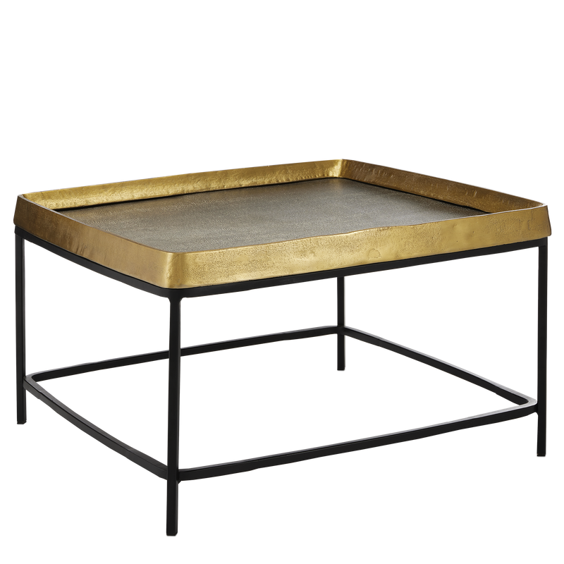 media image for Tanay Brass Cocktail Table By Currey Company Cc 4000 0151 1 248