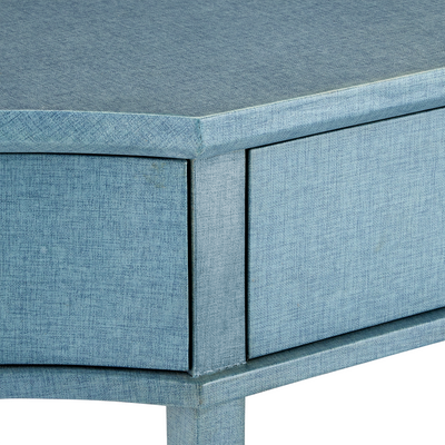 product image for Maya Blue Console Table By Currey Company Cc 3000 0283 6 30