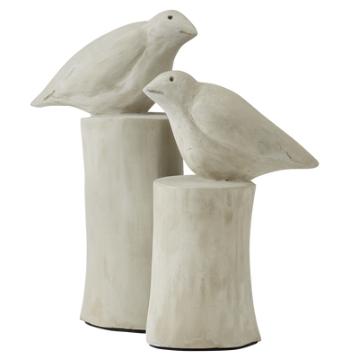 product image for Concrete Birds Set Of 2 By Currey Company Cc 2200 0025 2 79