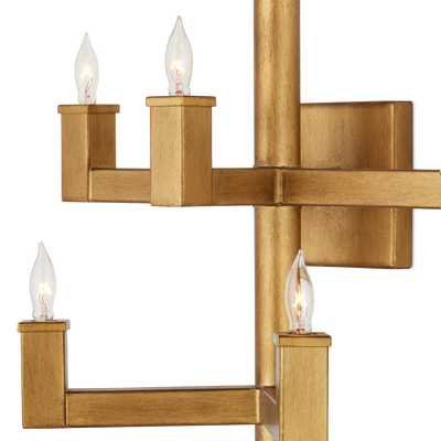 product image for Andre Brass Wall Sconce By Currey Company Cc 5000 0252 4 35