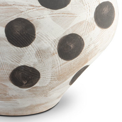 product image for Dots White Black Bowl By Currey Company Cc 1200 0708 10 72