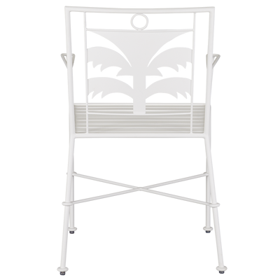 product image for Las Palmas White Armchair By Currey Company Cc 4000 0165 5 2