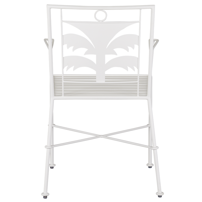 media image for Las Palmas White Armchair By Currey Company Cc 4000 0165 5 283